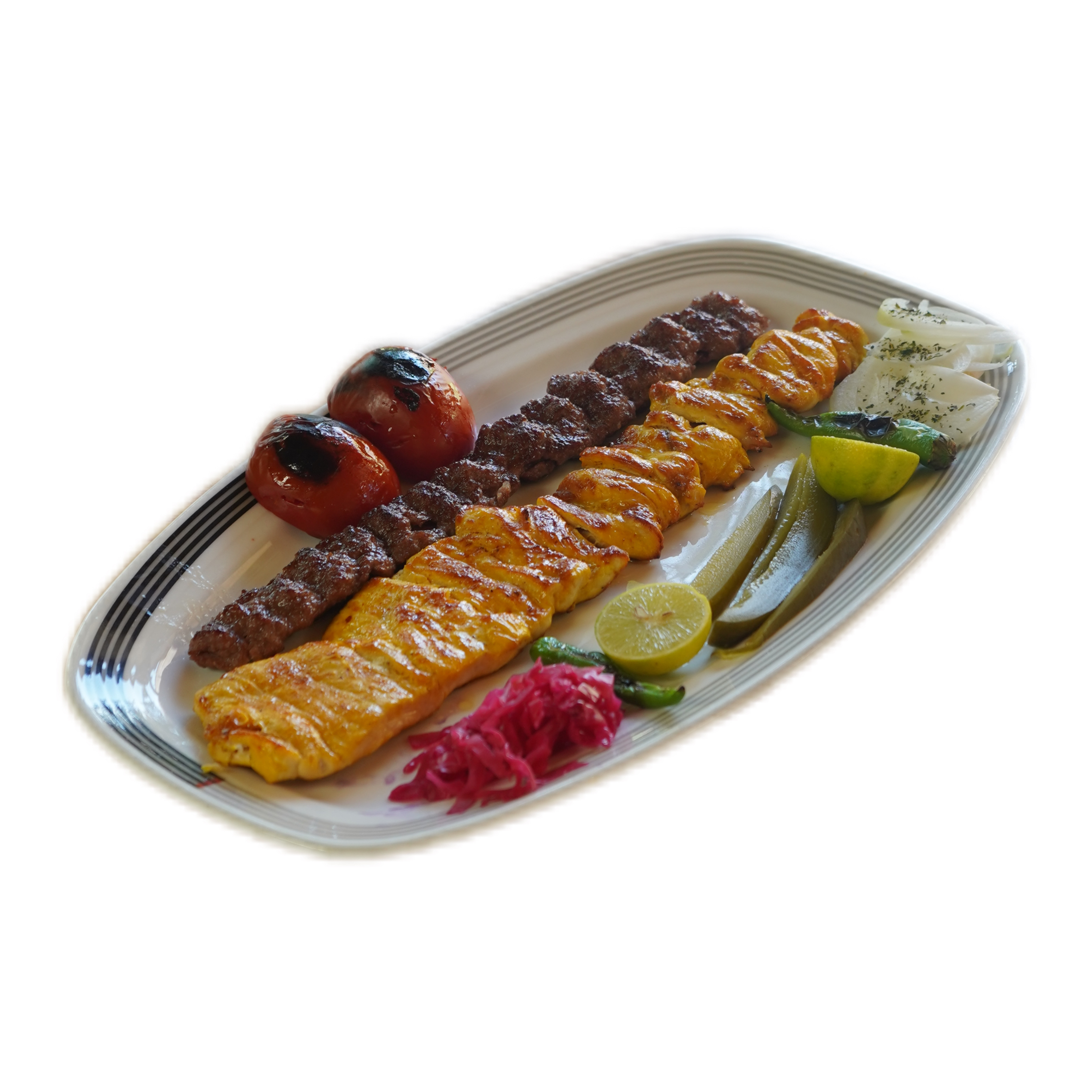 چلو کباب وزیری